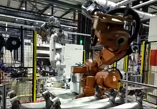 双机器人协作单元
